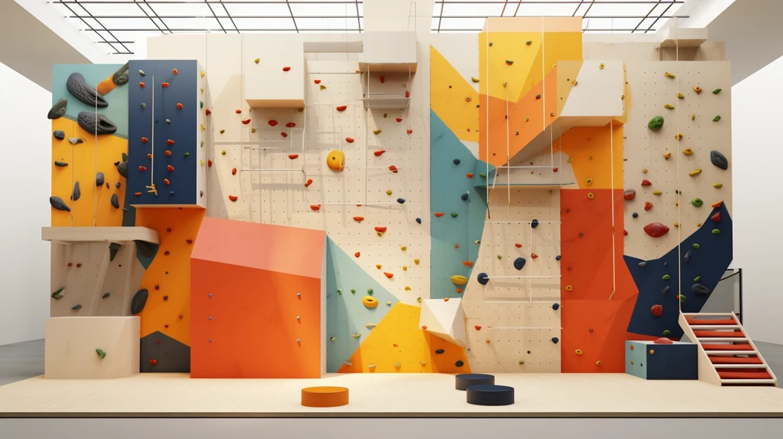 AI Climbing Wall Design: Midjourney v5.2-v7.0 Comparison - v5.2 - Image 3