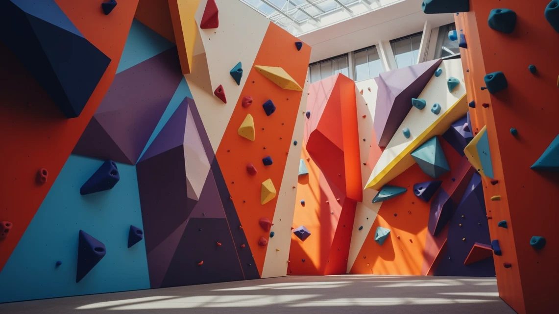 AI Climbing Wall Design: Midjourney v5.2-v7.0 Comparison - v5.2 - Image 2
