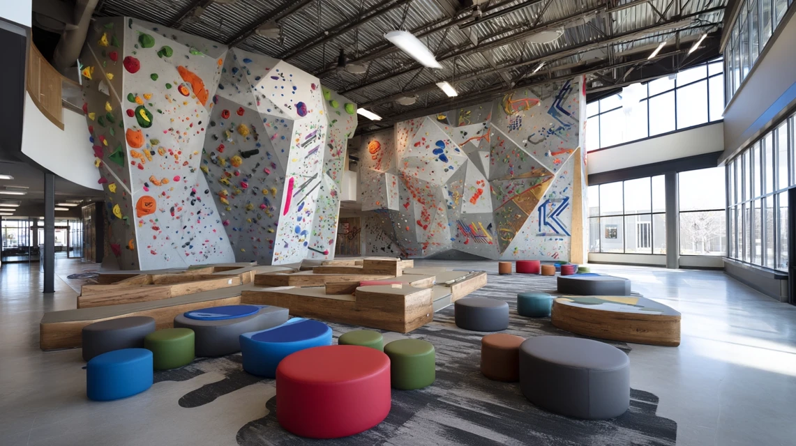 AI Climbing Wall Design: Midjourney v5.2-v7.0 Comparison - v7.0 - Image 2