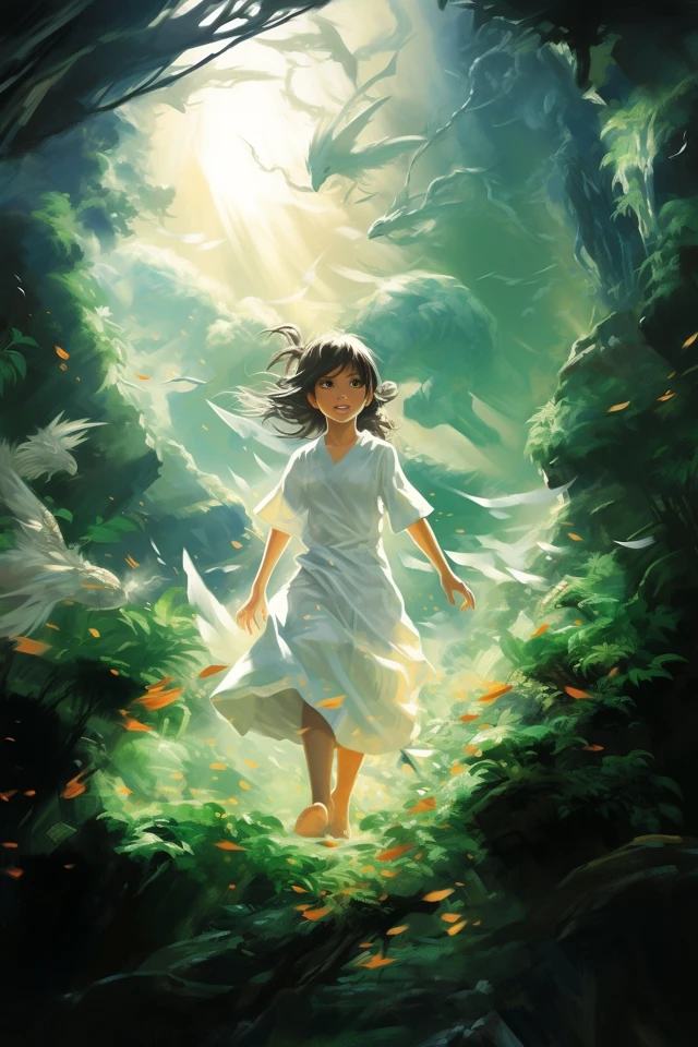 Ghibli Dragon Scene: Midjourney v5.2 v6.1 v7.0 Compared - v5.2 - Image 2