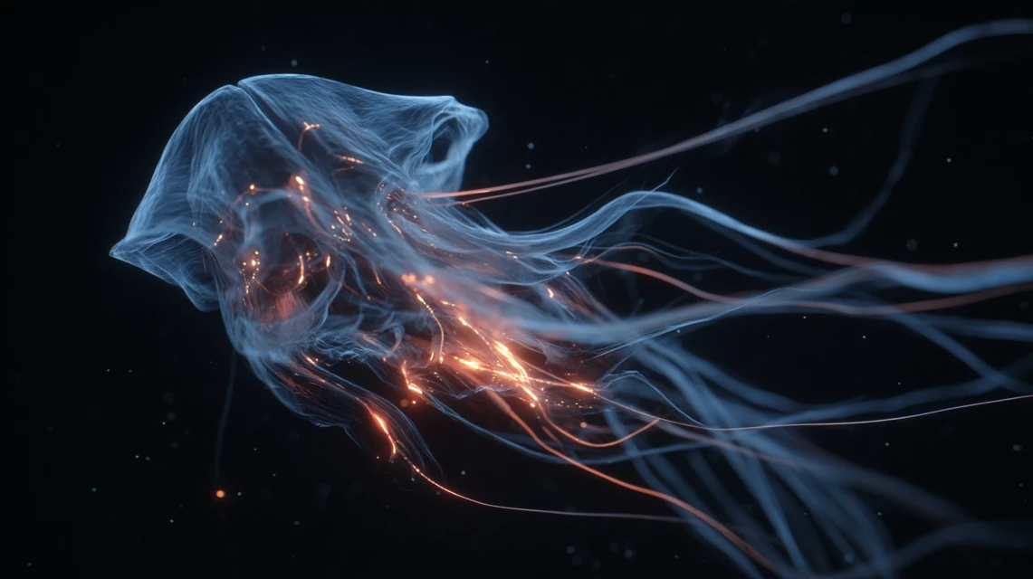 Ghostly Abyssal Organisms: Midjourney’s Evolution v5-v7 - v7.0 - Image 3