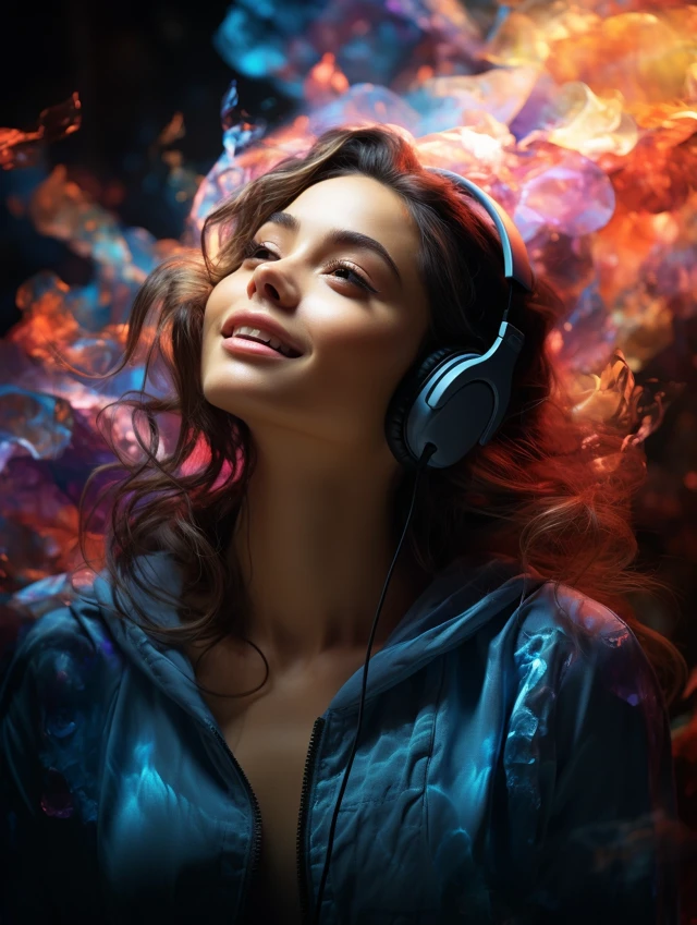 Music Visualization Art: MidJourney v5.2 to v7.0 Comparison - v5.2 - Image 1