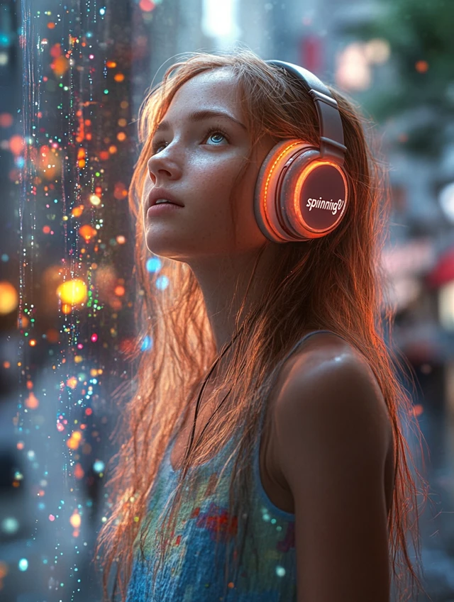 Music Visualization Art: MidJourney v5.2 to v7.0 Comparison - v6.1 - Image 4