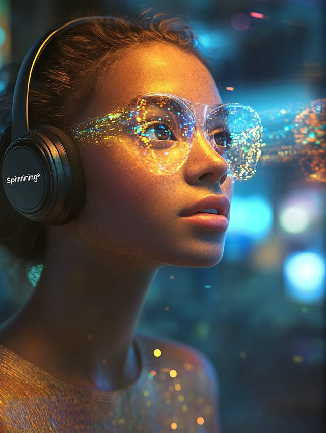 Music Visualization Art: MidJourney v5.2 to v7.0 Comparison - v6.1 - Image 1