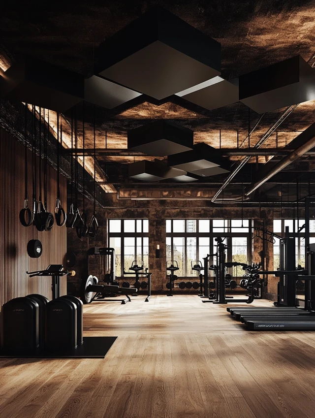 MJ Low-Light Geometric Gym Designs: v5.2-v7.0 Comparison - v6.1 - Image 4