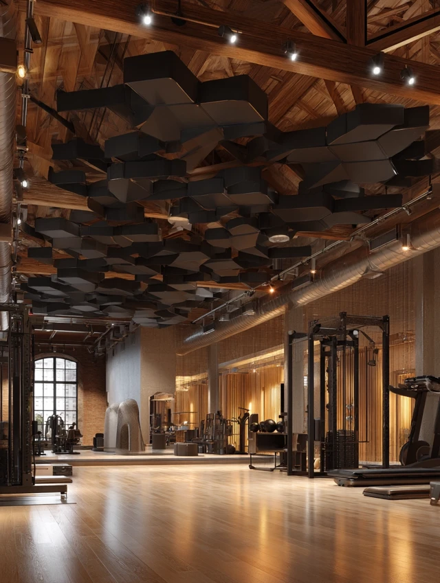MJ Low-Light Geometric Gym Designs: v5.2-v7.0 Comparison - v7.0 - Image 2