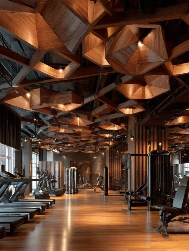 MJ Low-Light Geometric Gym Designs: v5.2-v7.0 Comparison - v7.0 - Image 3