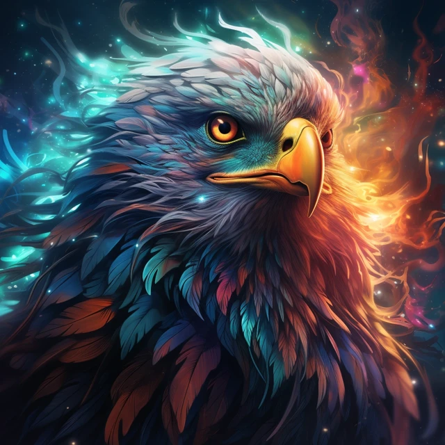Ultimate 80s Retro Phoenix Art: Midjourney v5.2 vs v6.1 vs v7.0 - v5.2 - Image 3