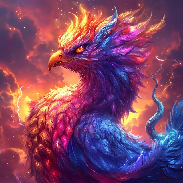 Ultimate 80s Retro Phoenix Art: Midjourney v5.2 vs v6.1 vs v7.0 - v6.1 - Image 3