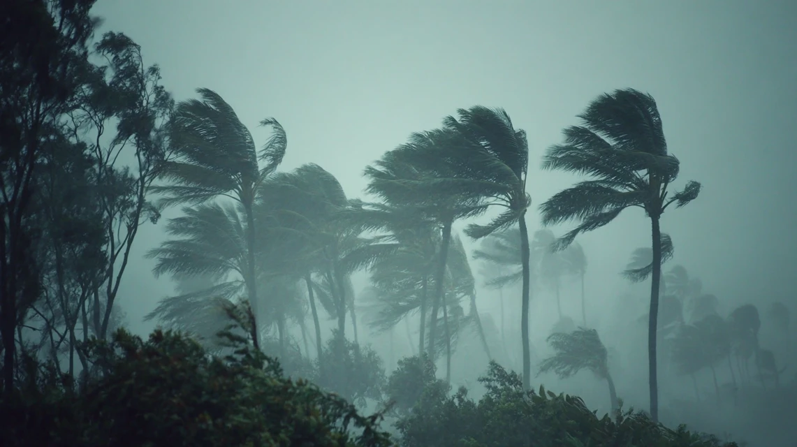 Midjourney Moody Hurricane Scene: v5.2-v7.0 Comparison - v7.0 - Image 4