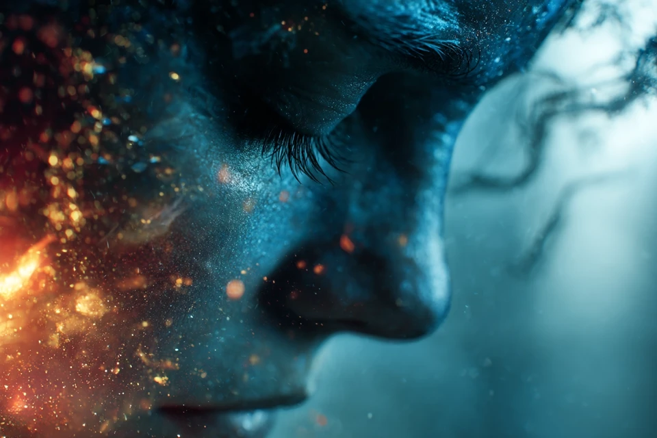 Midjourney Cosmic Portrait Art: v5.2 vs v6.1 vs v7.0 - v7.0 - Image 3
