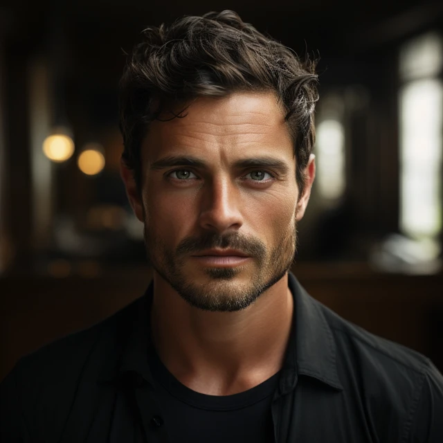 MJ Realistic Male Portrait: v5.2, v6.1, v7.0 Compared - v5.2 - Image 2