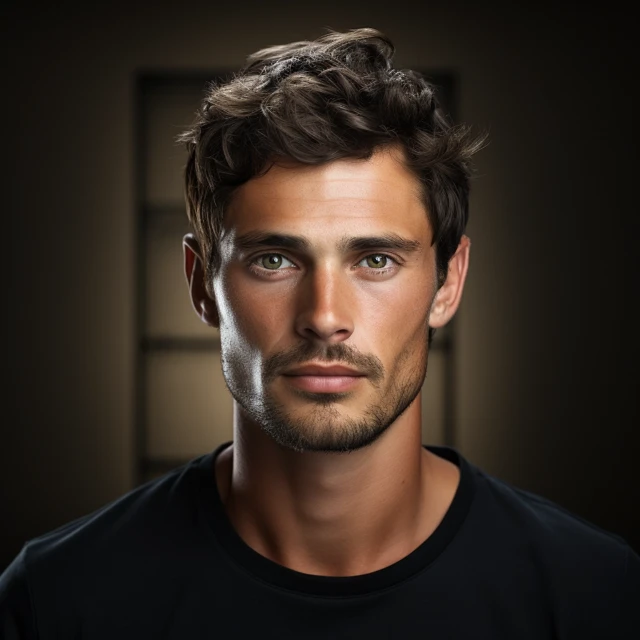 MJ Realistic Male Portrait: v5.2, v6.1, v7.0 Compared - v5.2 - Image 3