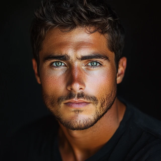 MJ Realistic Male Portrait: v5.2, v6.1, v7.0 Compared - v6.1 - Image 3