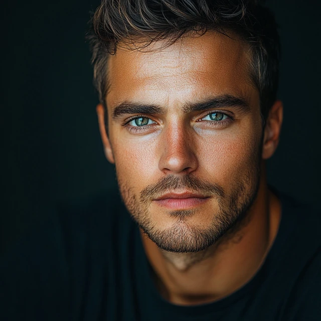 MJ Realistic Male Portrait: v5.2, v6.1, v7.0 Compared - v6.1 - Image 4