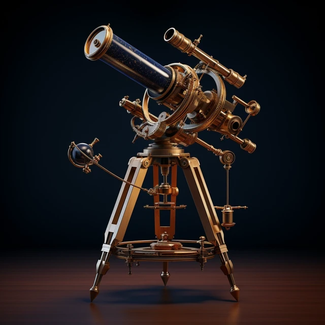 Galileo Telescope 3D Model: Midjourney Version Showdown - v5.2 - Image 2