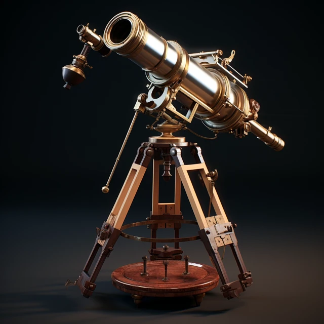 Galileo Telescope 3D Model: Midjourney Version Showdown - v5.2 - Image 3