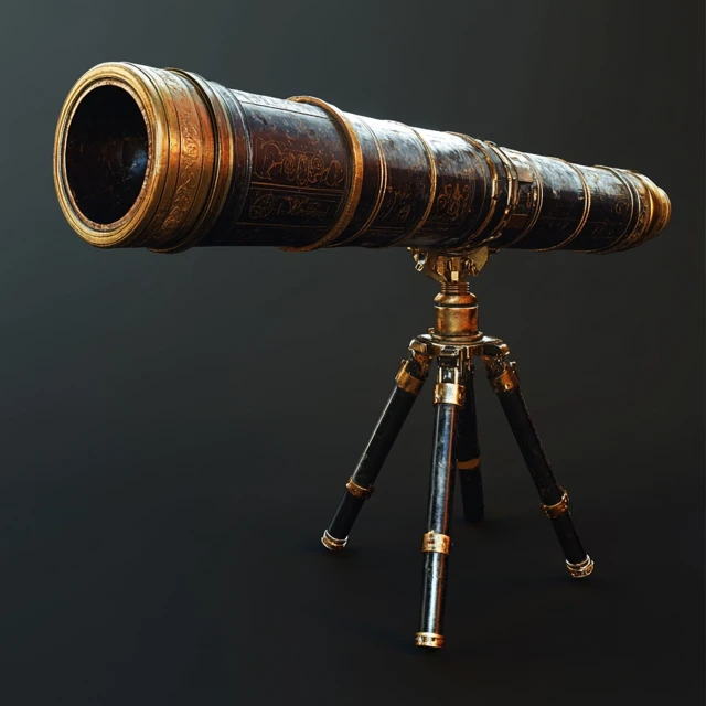 Galileo Telescope 3D Model: Midjourney Version Showdown - v6.1 - Image 2