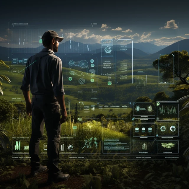 Futuristic Farming Tech: MidJourney v5.2 vs v6.1 vs v7.0 - v5.2 - Image 2