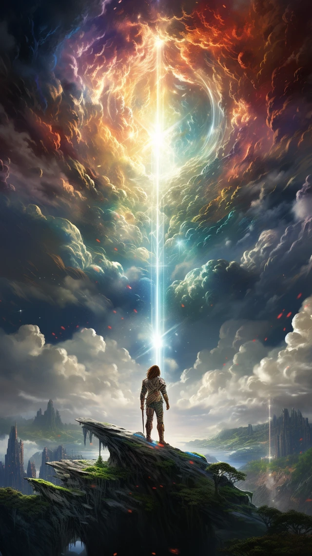 Heroic Fantasy Scene Generation: Midjourney v5-v7 Test - v5.2 - Image 3