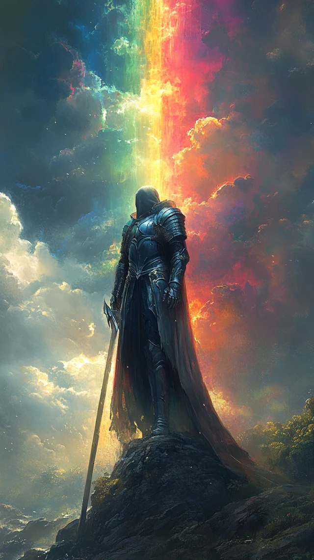 Heroic Fantasy Scene Generation: Midjourney v5-v7 Test - v6.1 - Image 2