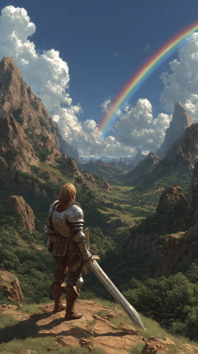 Heroic Fantasy Scene Generation: Midjourney v5-v7 Test - v7.0 - Image 2