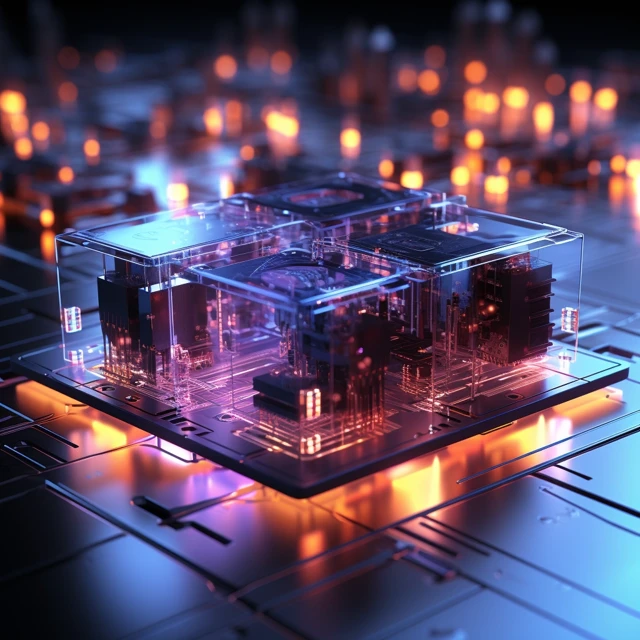 Futuristic Web3 Cube Art: Midjourney v5.2-v7 Comparison - v5.2 - Image 2