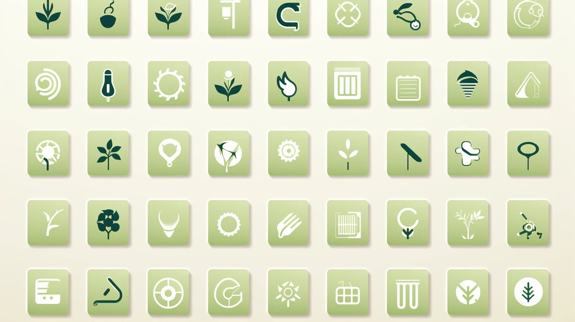 Eco Icons: Midjourney v5.2, v6.1, v7.0 Vector Comparison - v5.2 - Image 3