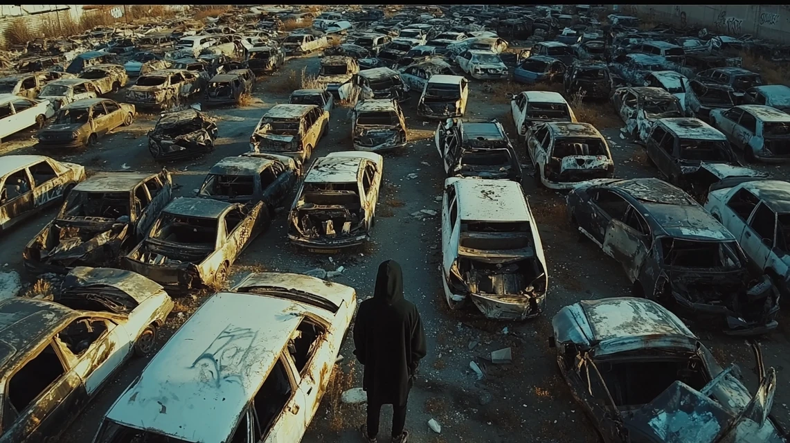 Midjourney v7 vs v6.1 vs v5.2: Post-Apocalyptic Scene Mastery - v6.1 - Image 4