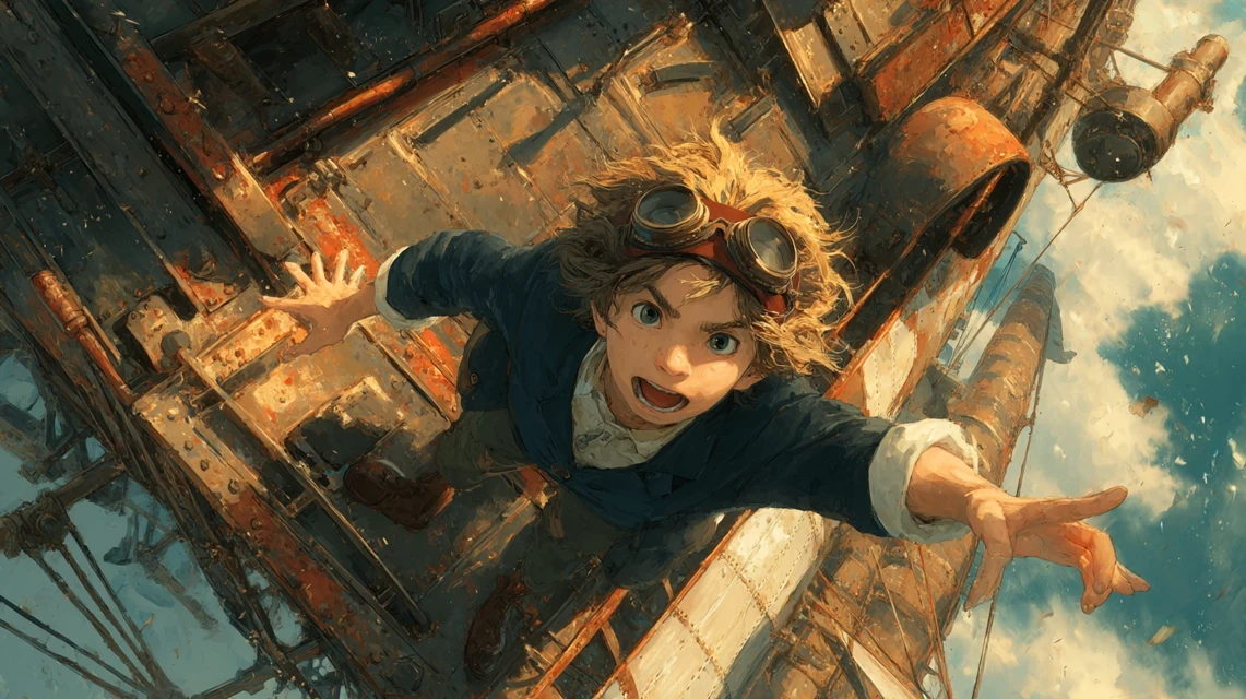 Midjourney’s Steampunk Anime Art Evolution: v5.2 to v7.0 - v7.0 - Image 3