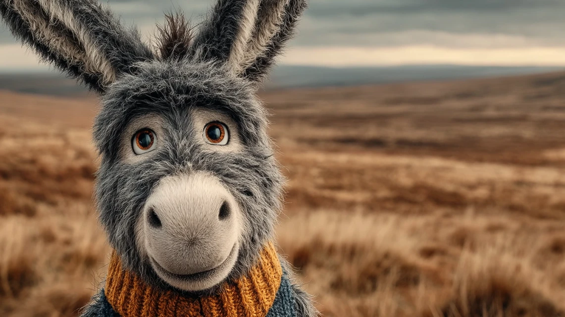 Cute Hairy Donkey Art: Midjourney v5.2-v7.0 Styles - v7.0 - Image 4