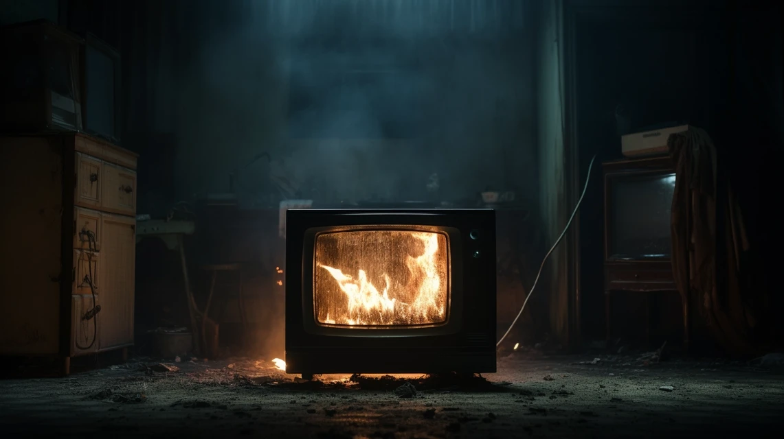 Mysterious Burning TV Static: Midjourney v5.2-v7.0 Review - v5.2 - Image 2