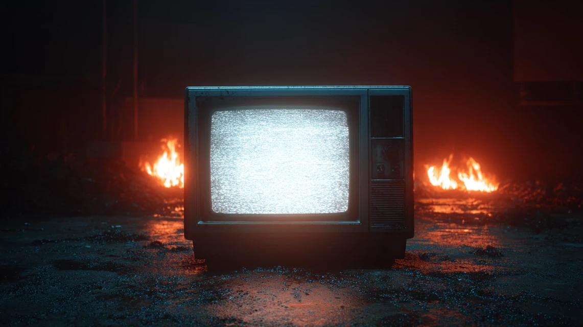 Mysterious Burning TV Static: Midjourney v5.2-v7.0 Review - v7.0 - Image 3
