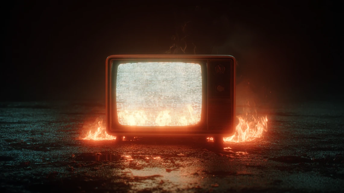 Mysterious Burning TV Static: Midjourney v5.2-v7.0 Review - v7.0 - Image 4