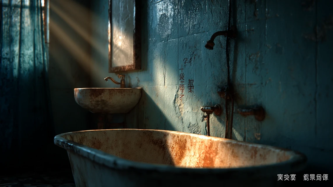 Atmospheric Derelict Bathroom AI Art: Midjourney Guide - v7.0 - Image 2