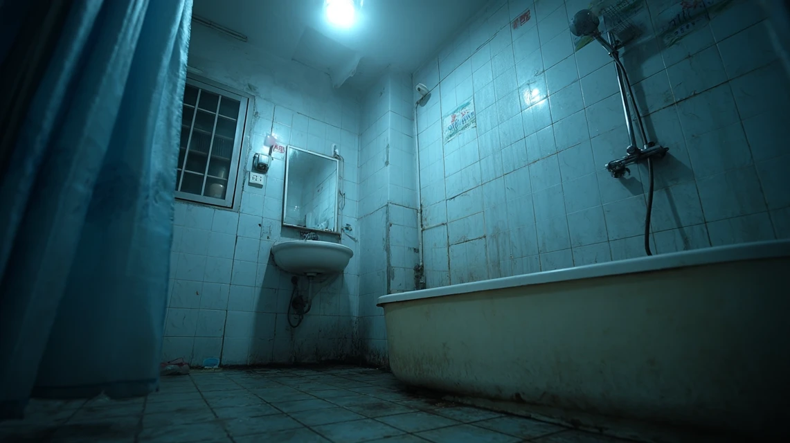 Atmospheric Derelict Bathroom AI Art: Midjourney Guide - v7.0 - Image 4