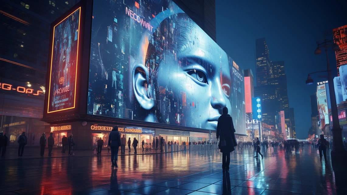 AI Billboard Ads: Midjourney v5-v7 Visual Evolution - v5.2 - Image 2