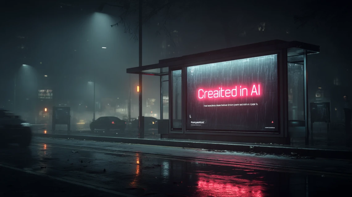 AI Billboard Ads: Midjourney v5-v7 Visual Evolution - v7.0 - Image 4
