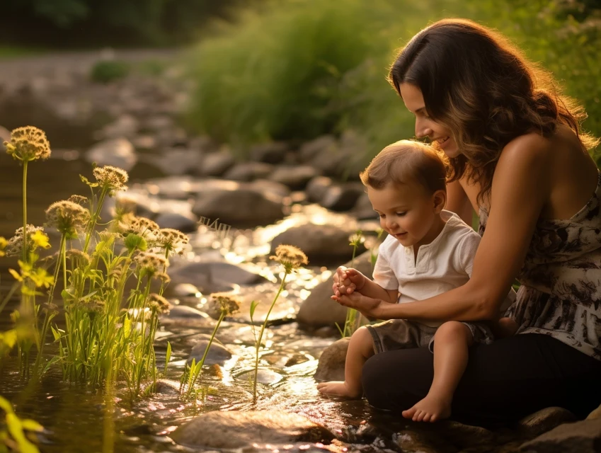 Creating Midjourney Photorealistic Mother Child Images: A Guide - v5.2 - Image 2