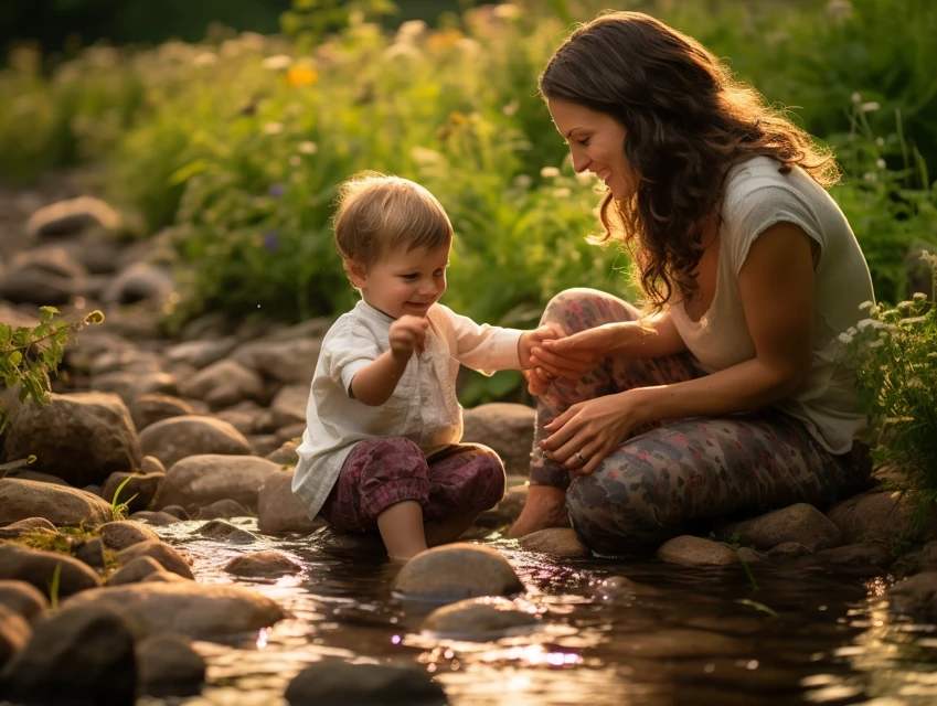 Creating Midjourney Photorealistic Mother Child Images: A Guide - v5.2 - Image 3