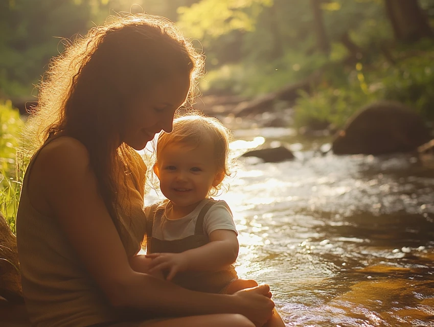 Creating Midjourney Photorealistic Mother Child Images: A Guide - v6.1 - Image 2