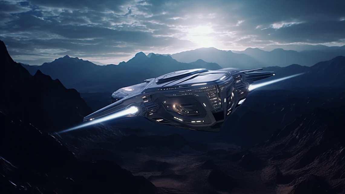 MidJourney v7.0 vs v6.1 vs v5.2: Spacecraft Rendering Evolution - v5.2 - Image 2