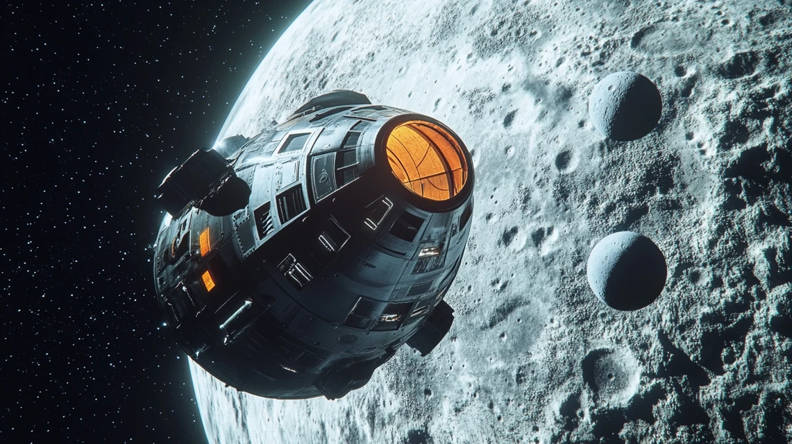 MidJourney v7.0 vs v6.1 vs v5.2: Spacecraft Rendering Evolution - v6.1 - Image 3
