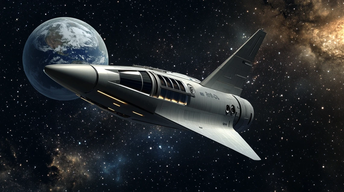 MidJourney v7.0 vs v6.1 vs v5.2: Spacecraft Rendering Evolution - v6.1 - Image 2