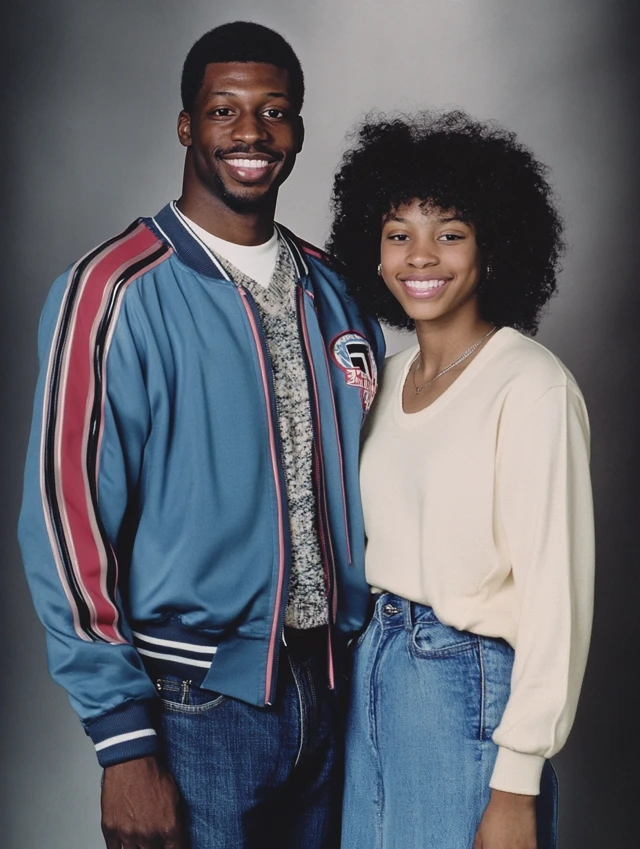 Midjourney: Realistic 1980s AI Yearbook Photos Compared - v6.1 - Image 1