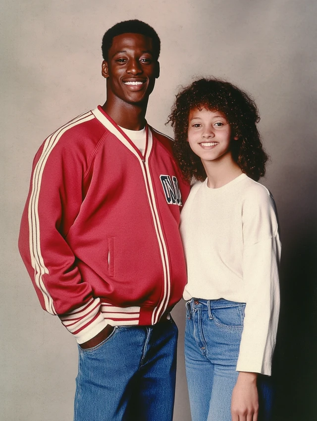 Midjourney: Realistic 1980s AI Yearbook Photos Compared - v6.1 - Image 4