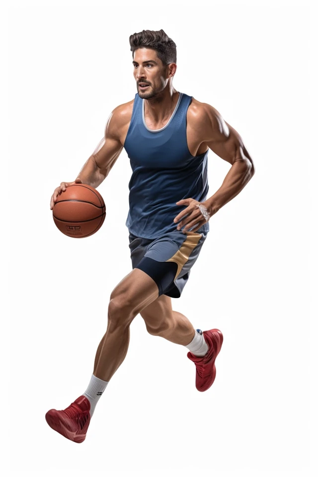 Midjourney Dynamic Basketball Poses: v5.2 v6.1 v7 Compared - v5.2 - Image 3
